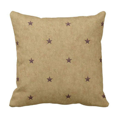 Country Primitive Americana Stars Pillow Cover - The Fox Decor